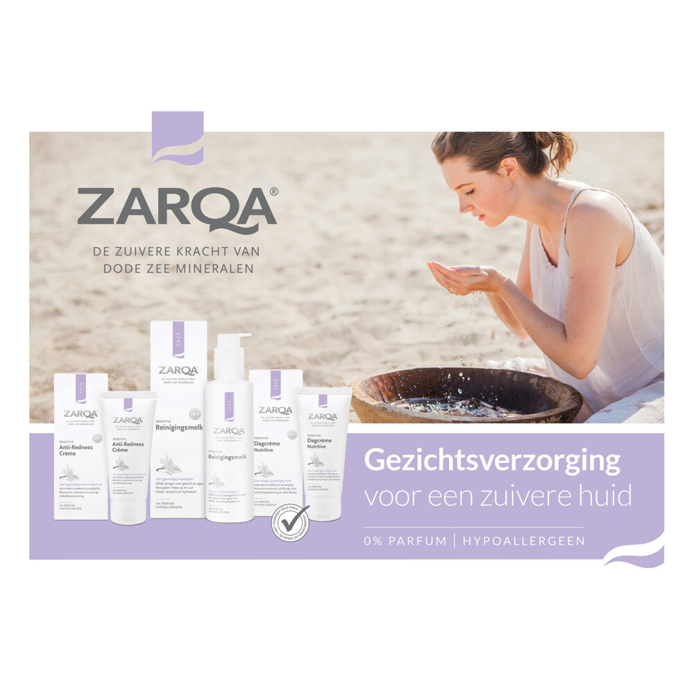 Zarqa Anti Age Set: dagcrème, nachtcrème en reiningingsschuim Pakket