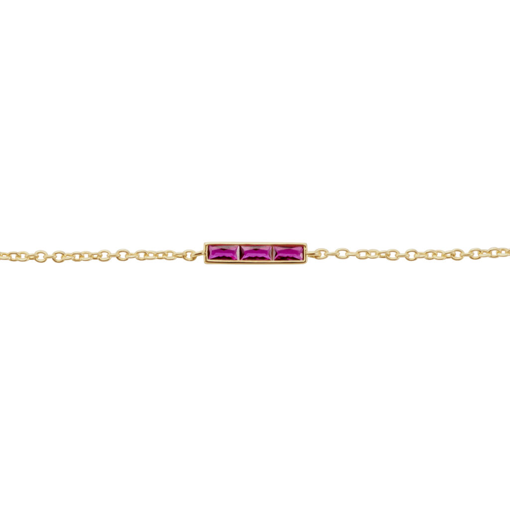 Bracelet Plaqué Or Linnert Spinelles