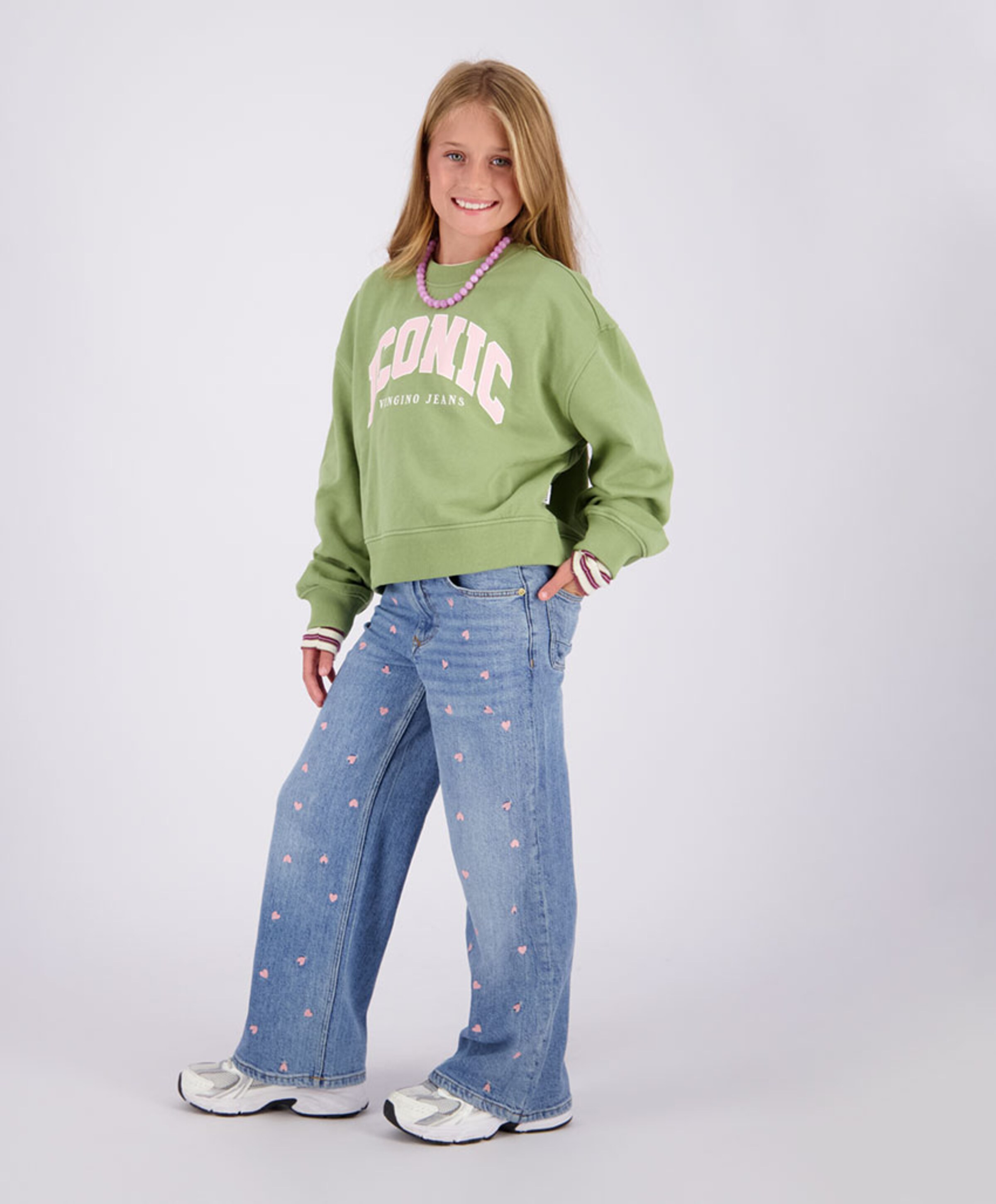 Vingino Cita Special meisjes jeans blauw