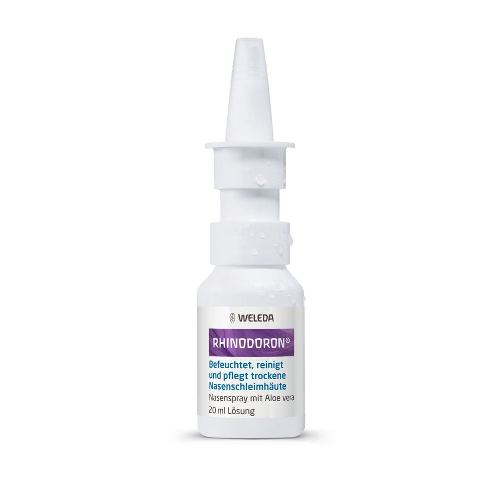 Rhinodoron® Nasenspray bei trockener Nasenschleimhaut und Schnupfen
