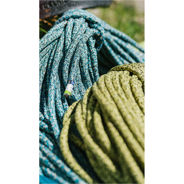 Corde alpinisme EDELRID STARLING PROTECT PRO DRY 8.2MM 50M ICEMINT/NIGHT