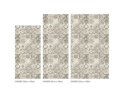 Douche achterwand mySpotti Douche Ernesto 100 x 255 cm