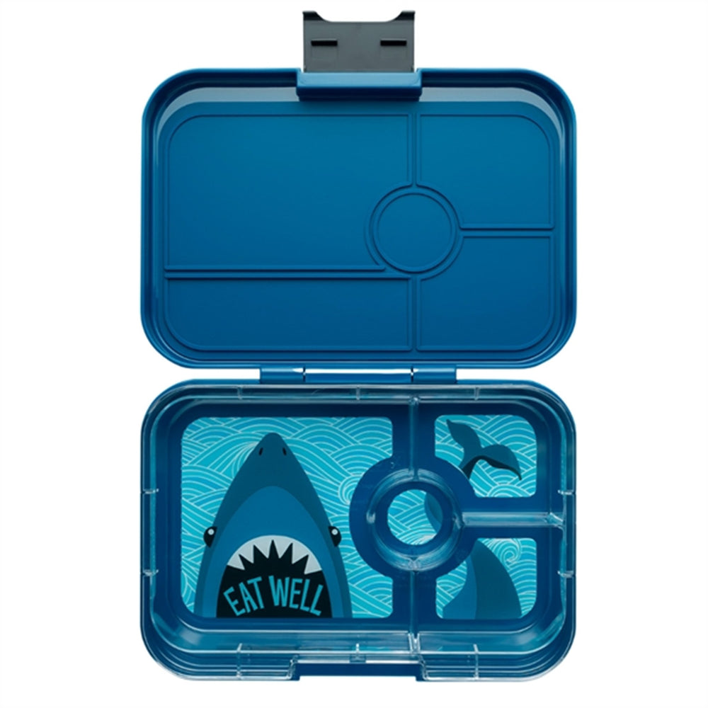 Køb Yumbox Tapas XL 4 Rum Madkasse Monte Carlo Blue/Shark