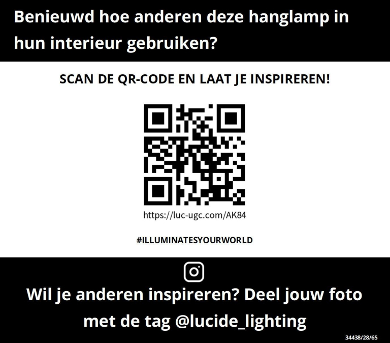 Lucide Julius hanglam Ø28 fumé