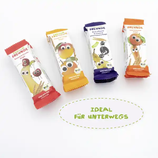 Bio Frecher Riegel Banane, Rote Traube & Aronia