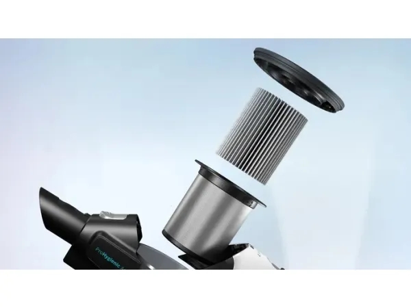 Bosch Unlimited 7 BCS71HYG1 - Støvsuger - pind/håndholdt (2-i-1) - uden pose - ledningsfri - hvid - 1 batteri, inkluderet oplader