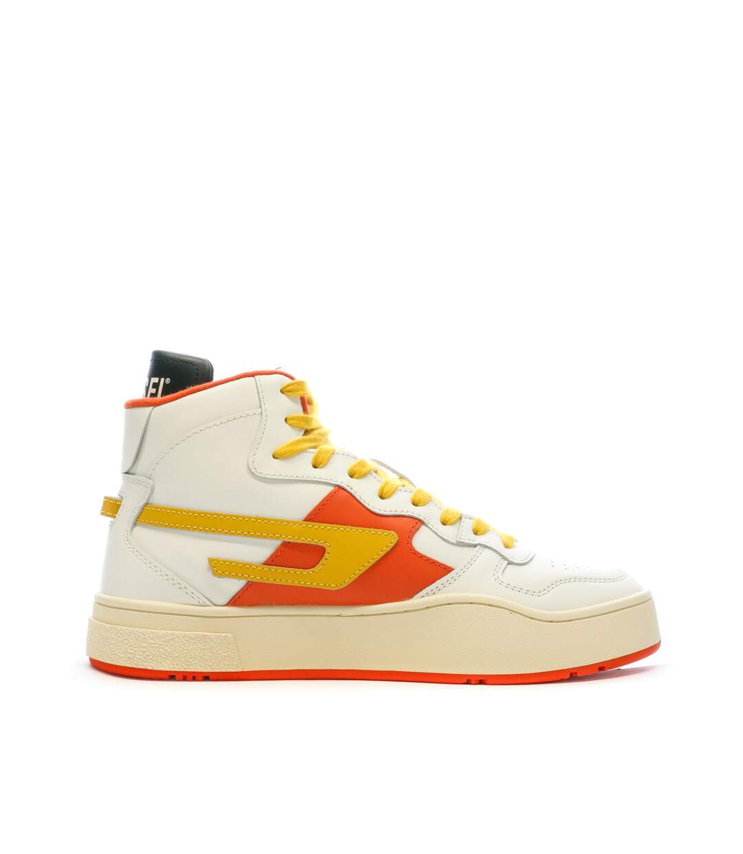 Baskets Blanche/Jaune Homme Diesel Sukiyo