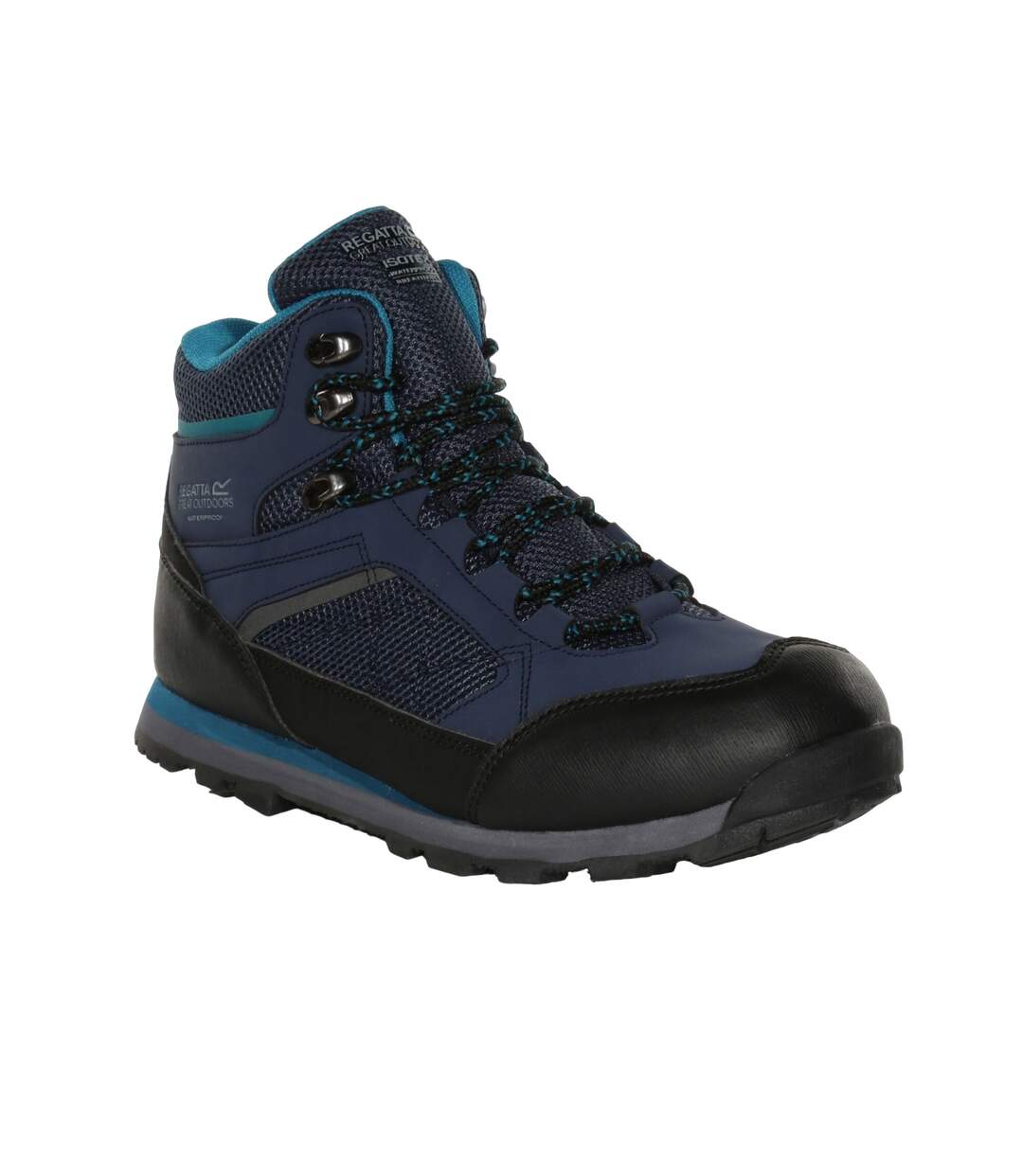 Regatta - Bottines de marche LADY VENDEAVOUR PRO - Femme (Bleu marine / Bleu canard) - UTRG9435