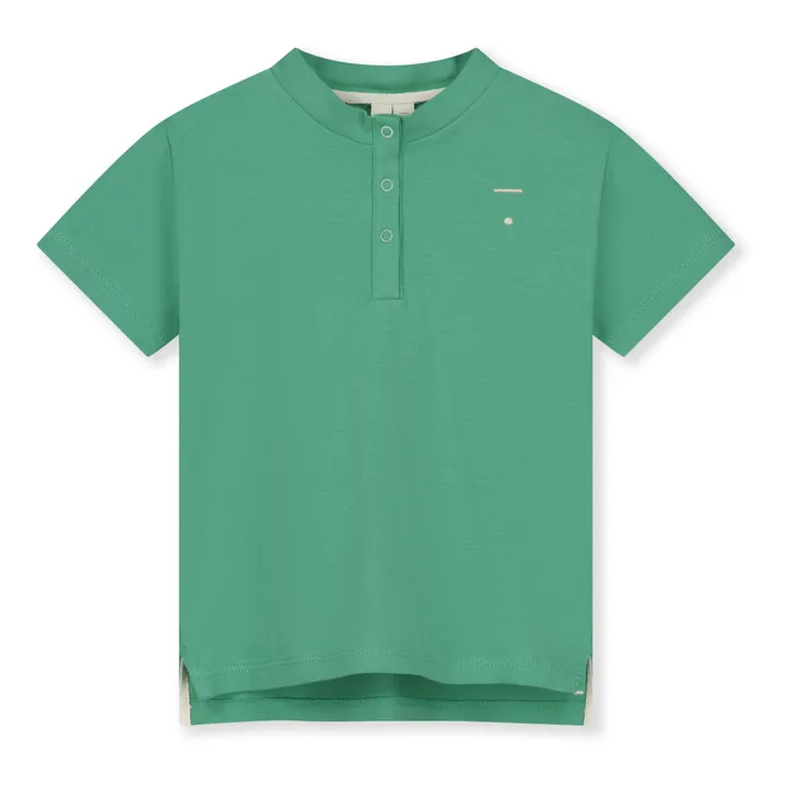 Gray Label Polo Coton Bio | Vert Menthe