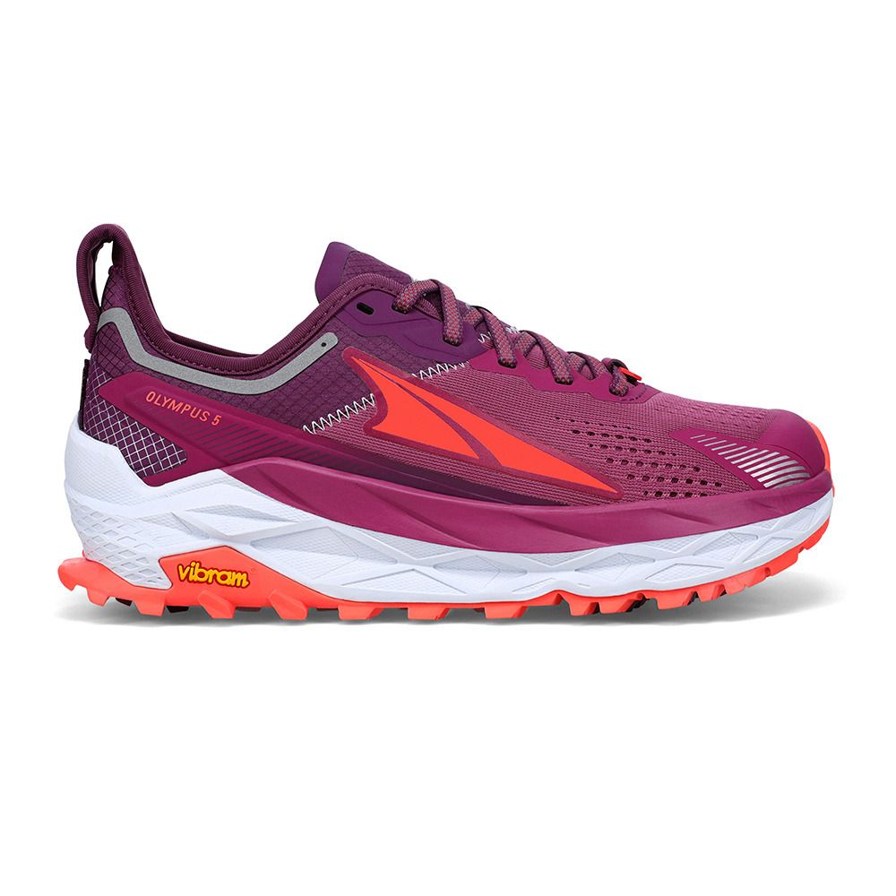Altra OLYMPUS 5 - Chaussures trail Femme purple/orange
