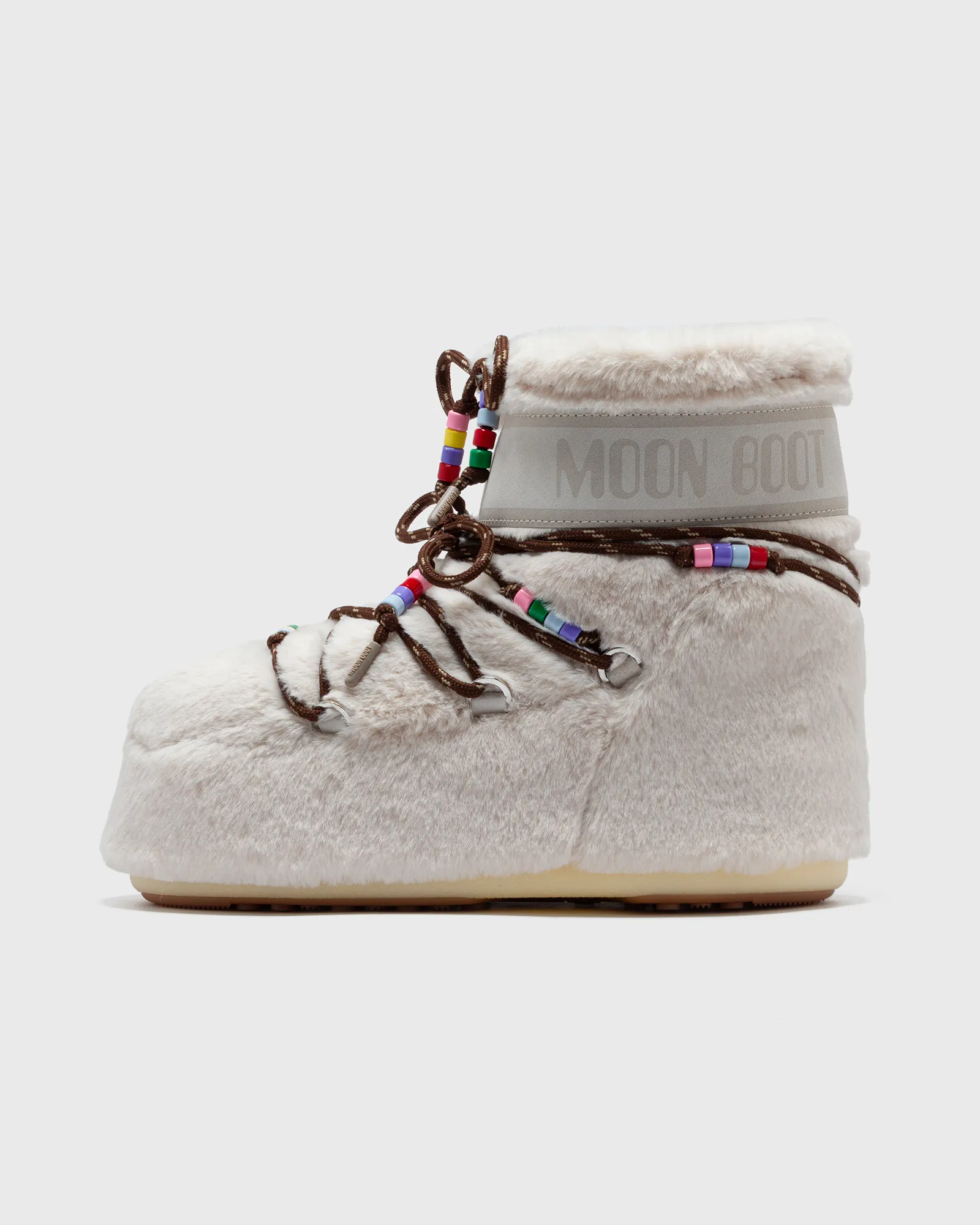 Moon Boot ICON LOW FAUX FUR BEADS