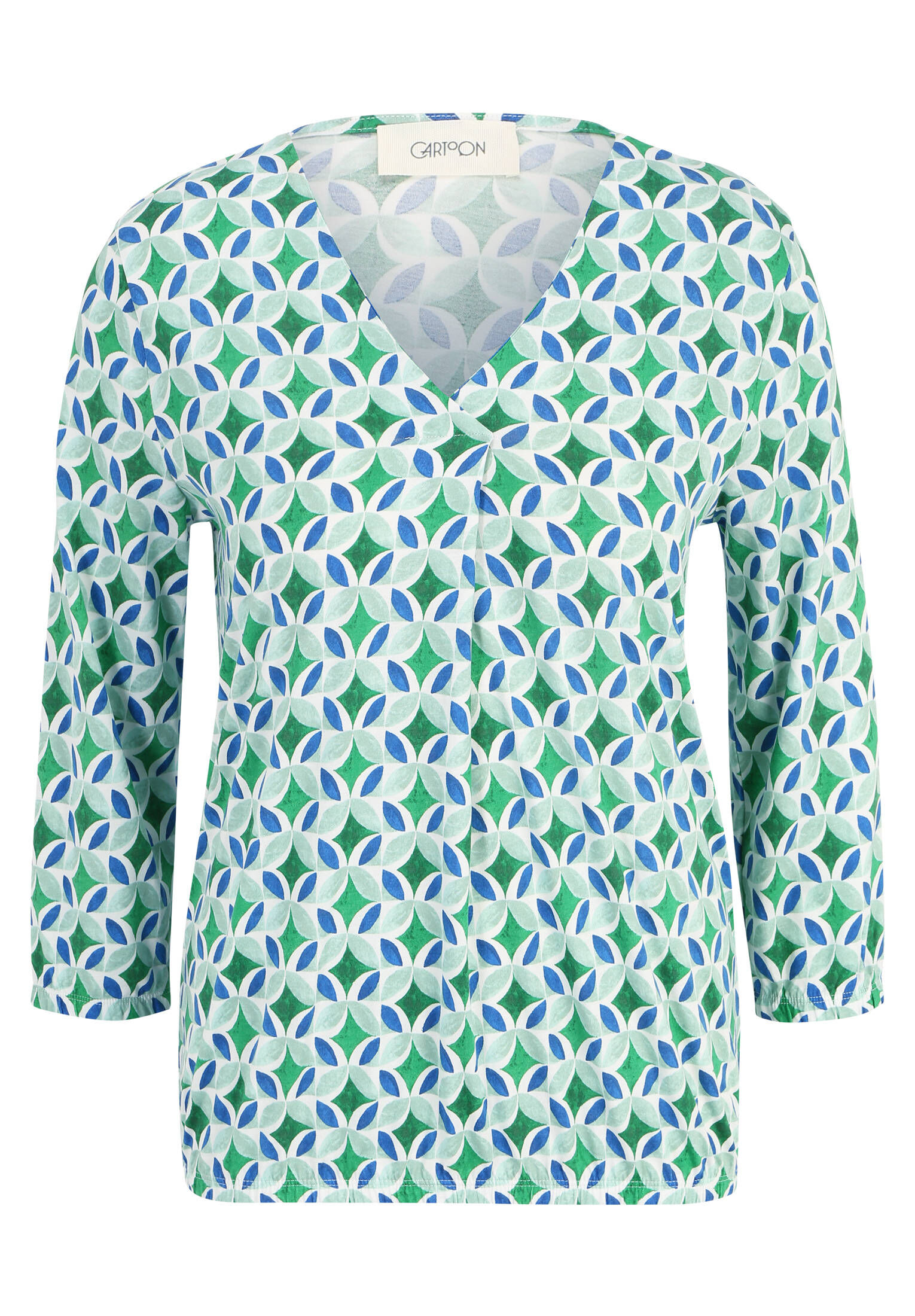 Cartoon| Damen Blusenshirt mit Print