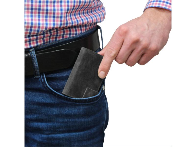 SecWal Portemonnaie SecWal 2 Kartenetui mit RFID Schutz