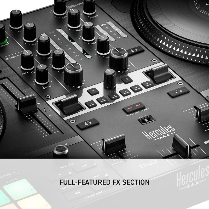 Hercules DJControl Inpulse T7 Zwart
