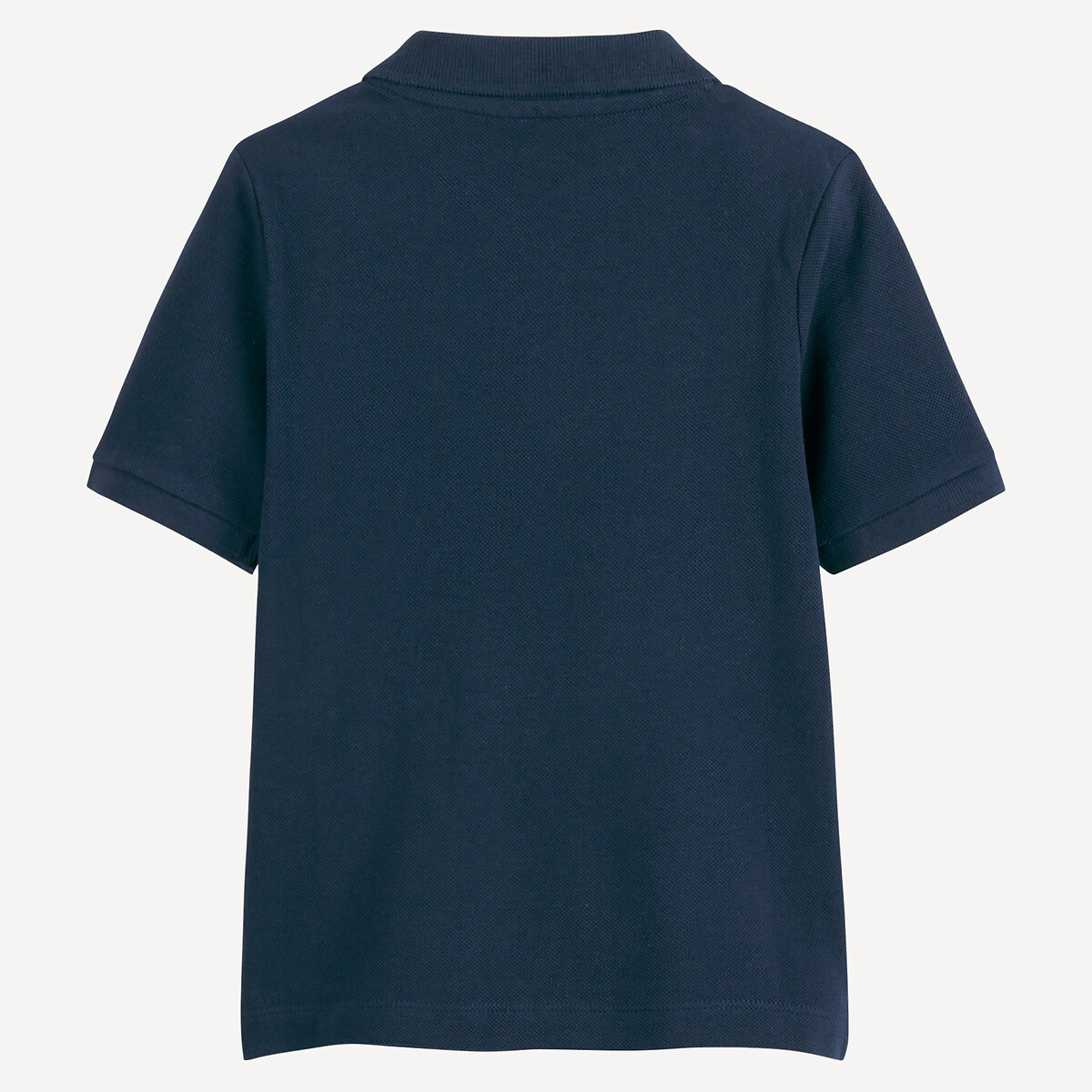 COLEÇÕES LA REDOUTE<br>Polo de malha lisa de manga curta