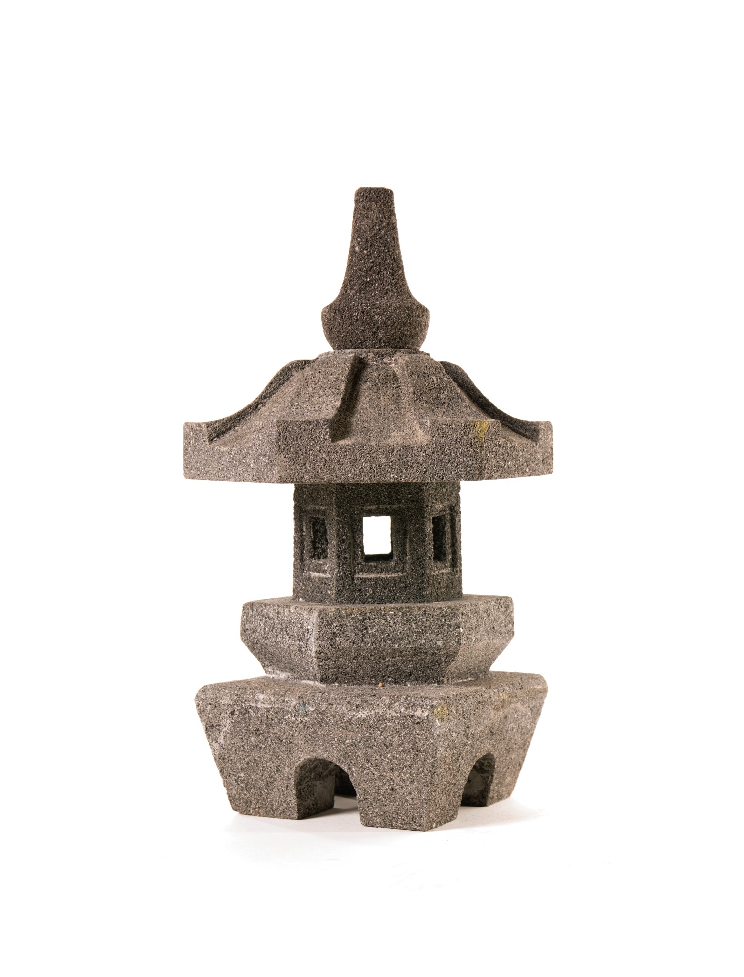 Tempelleuchte, grau, T 23 cm, B 23 cm, H 40 cm günstig bestellen