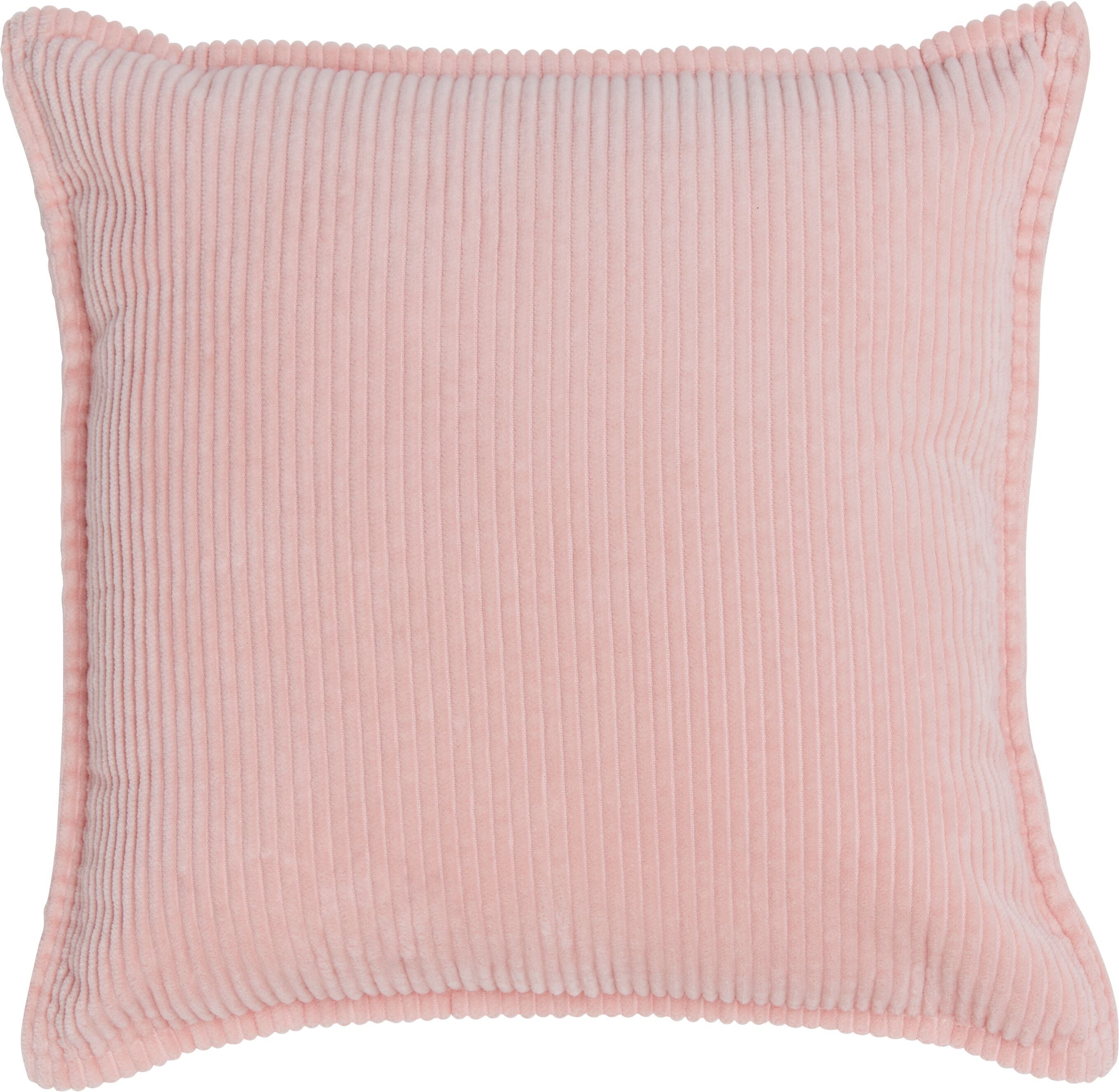 LEONITA Zierkissen - Rosa / B: 35.0 cm x H: 35.0 cm