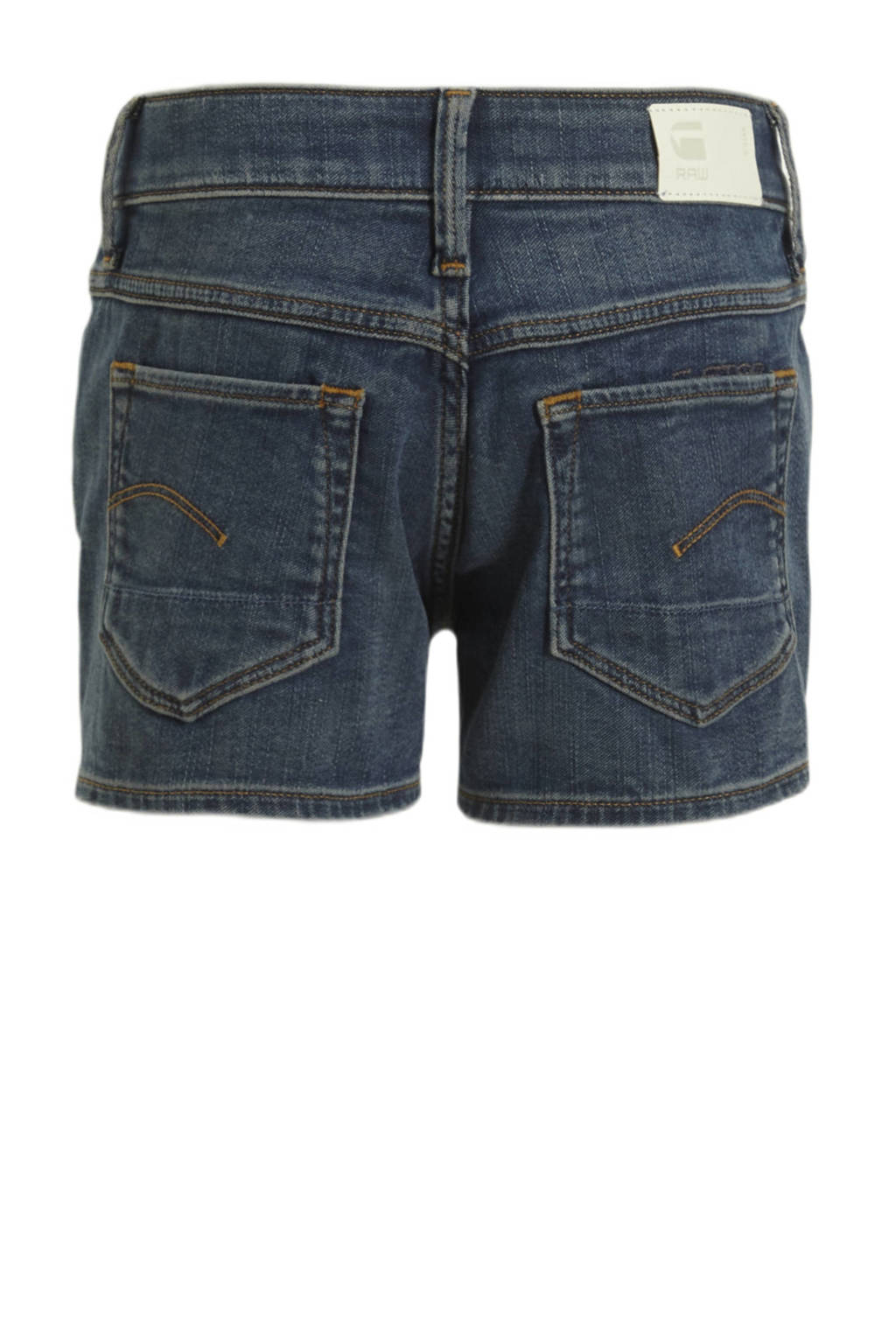G-STAR 3301 skinny shorts denim short sun faded indigo