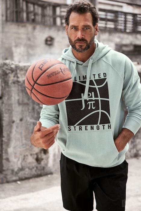 JAY-PI Hoodie, Fitness, Kapuzensweater, Basketball-Print