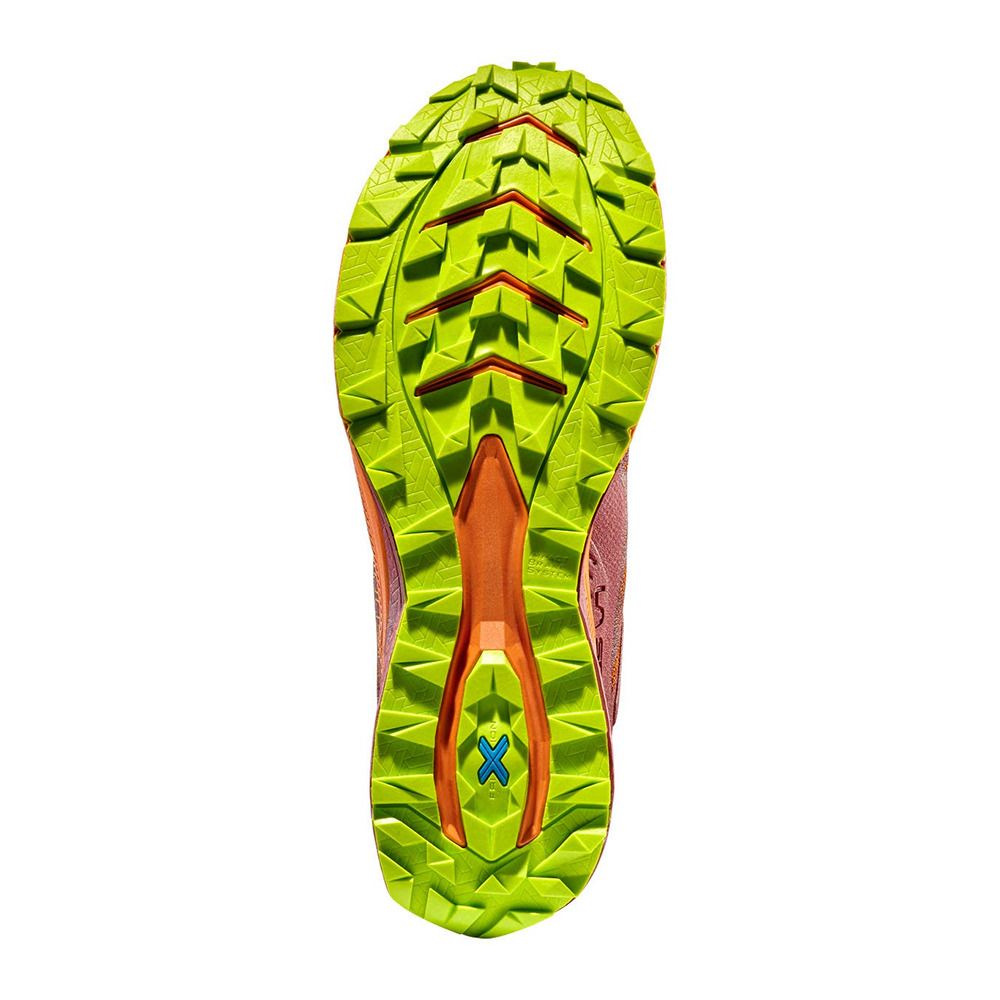 La Sportiva KARACAL - Chaussures trail Homme sangria/hawaiian sun