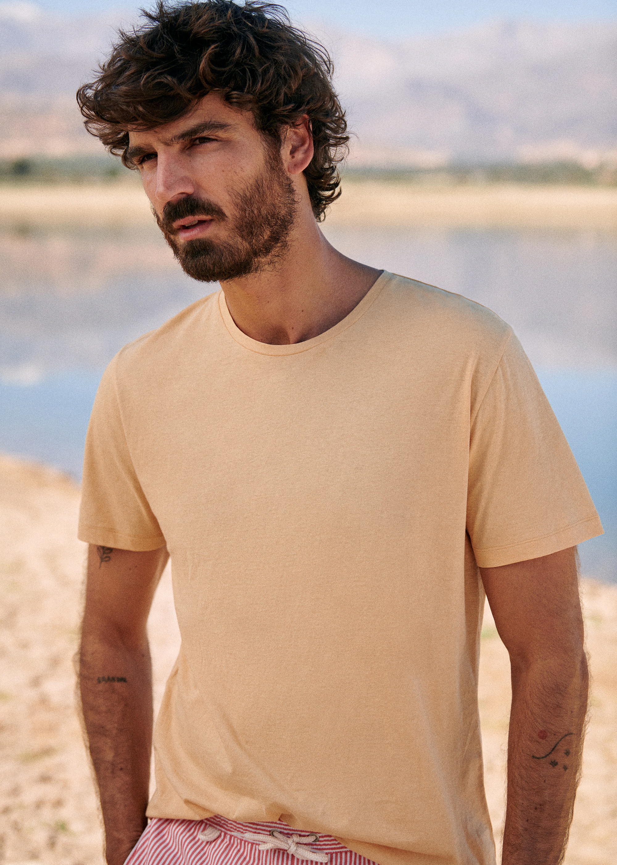 T-shirt Pace - Jaune - E-SHOP/T-SHIRTS 5905381