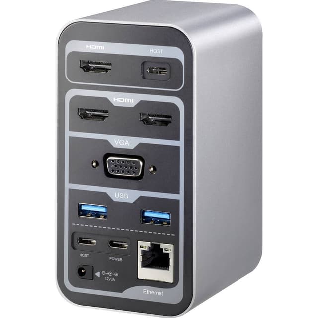 Renkforce USB-C® Notebook dockingstation RF-DKS-650