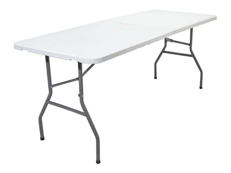 LifeGoods 180x70 cm Inklapbare tafel - White