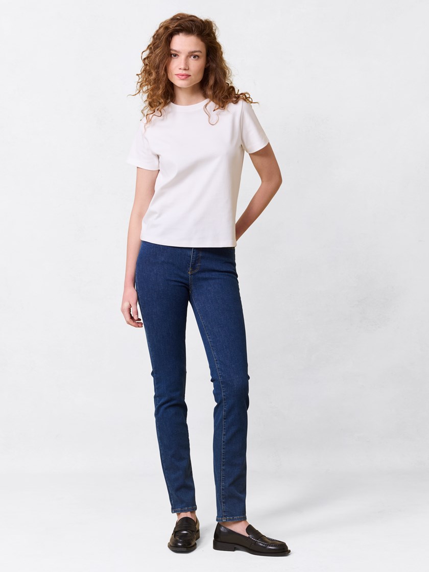 Ine straight jeans Stonewashed