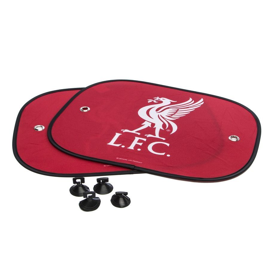 Liverpool Pare-soleil Voiture 2-Pack - Rouge/Blanc