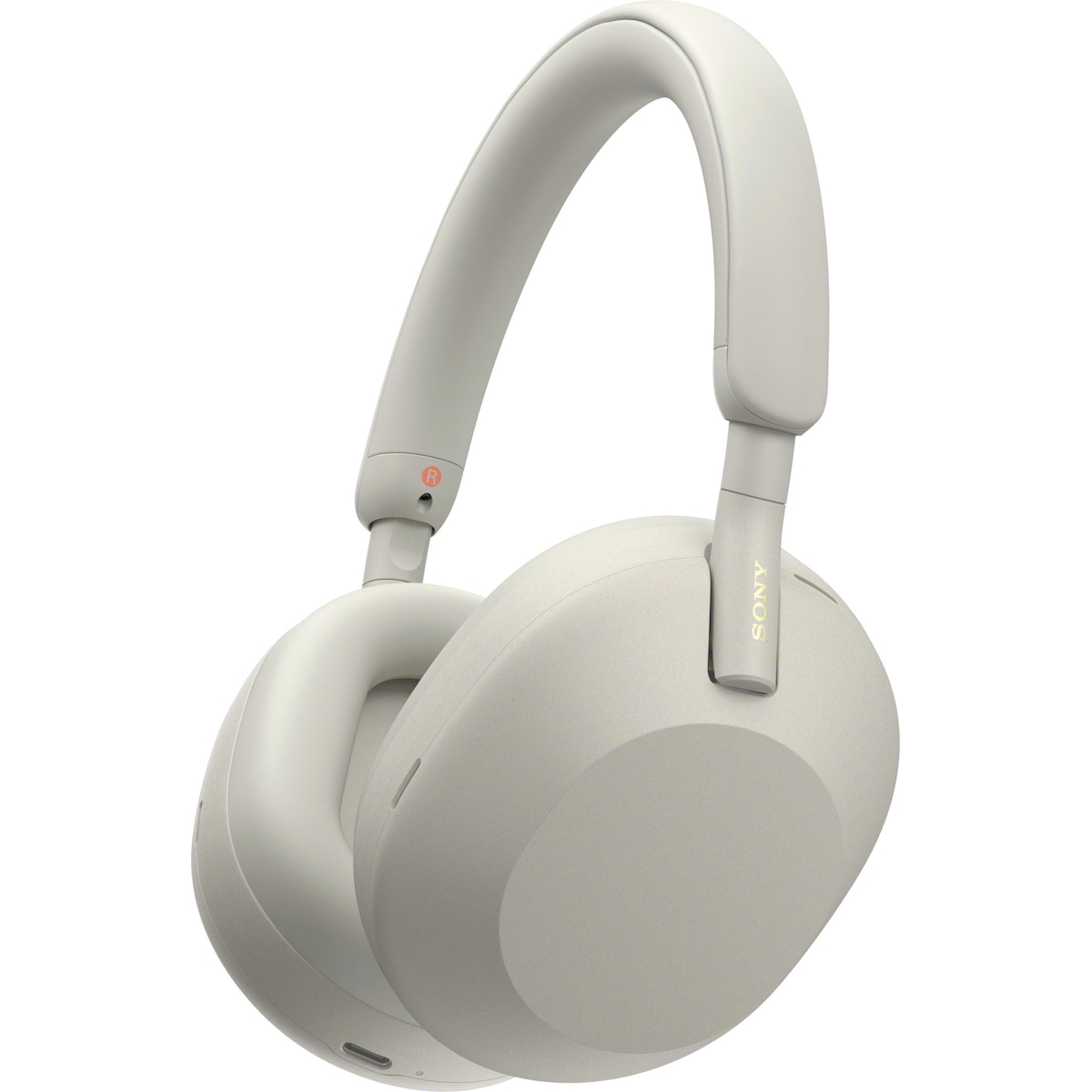 Sony WH-1000XM5 trådløse around-ear hodetelefoner (hvit)