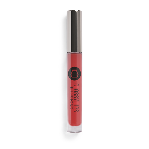 Nilens Jord Glossy Lips, Red Orange
