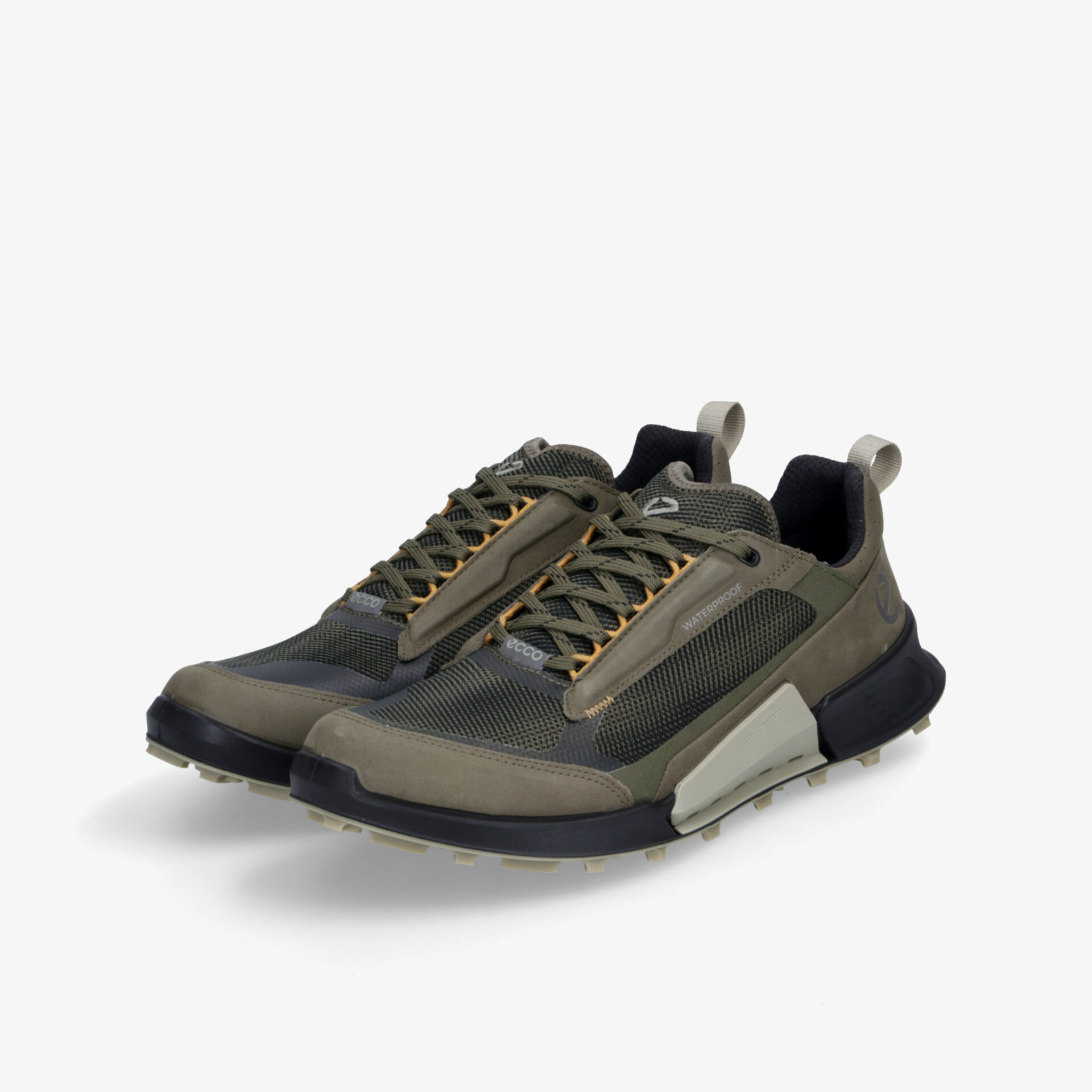ecco Herren Sneaker Low olive