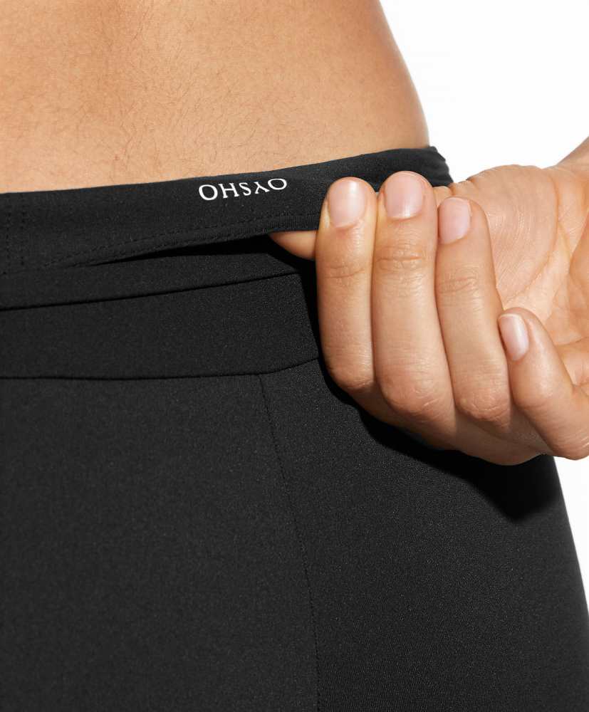 Calça legging de ciclismo Comfortlux de cintura alta, 25 cm