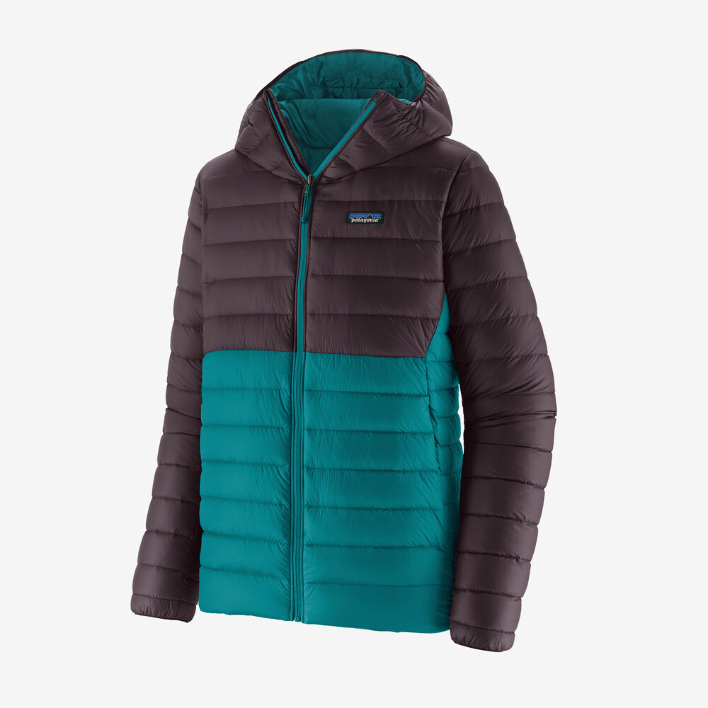 Herren-Daunenpullover mit Kapuze