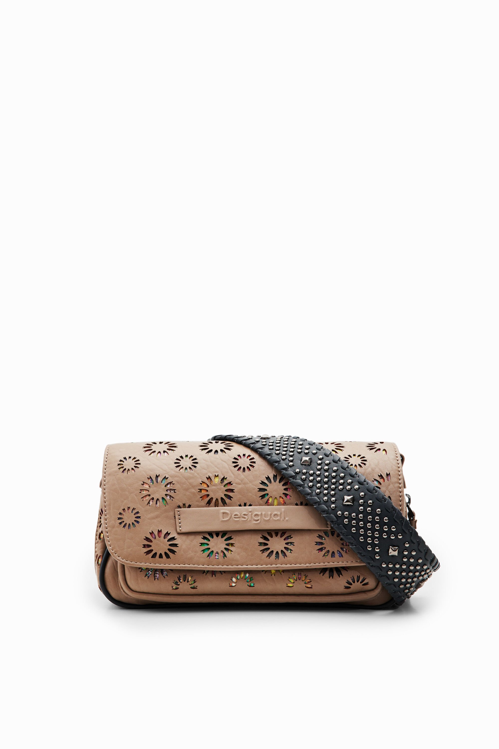 Sac à bandoulière moyen estampé