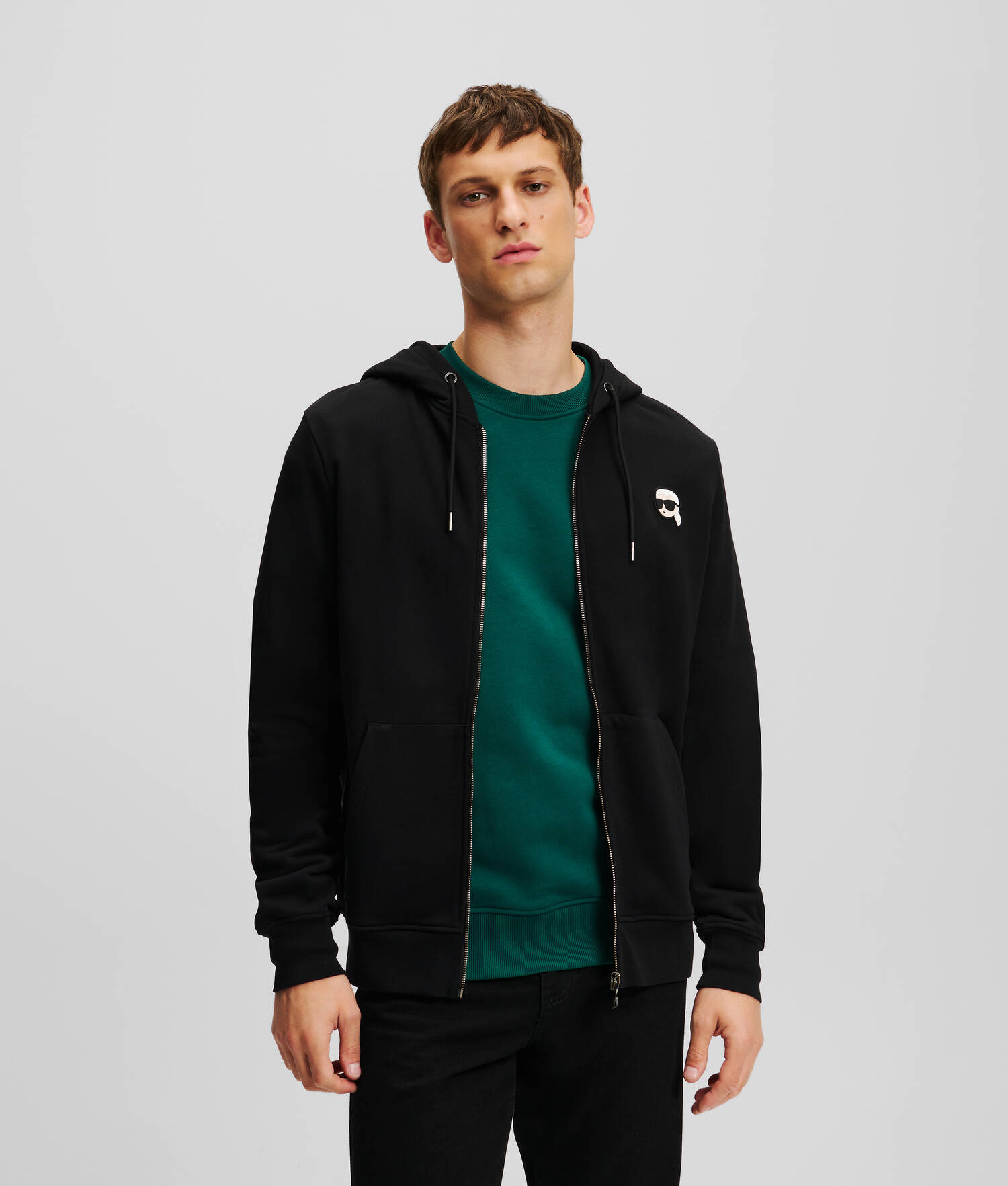 SWEAT À CAPUCHE ZIPPÉ K/IKONIK