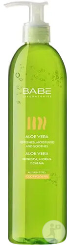 Laboratorios Babé Body Aloe Pure Tous Types De Peaux Flacon-Pompe 395ml