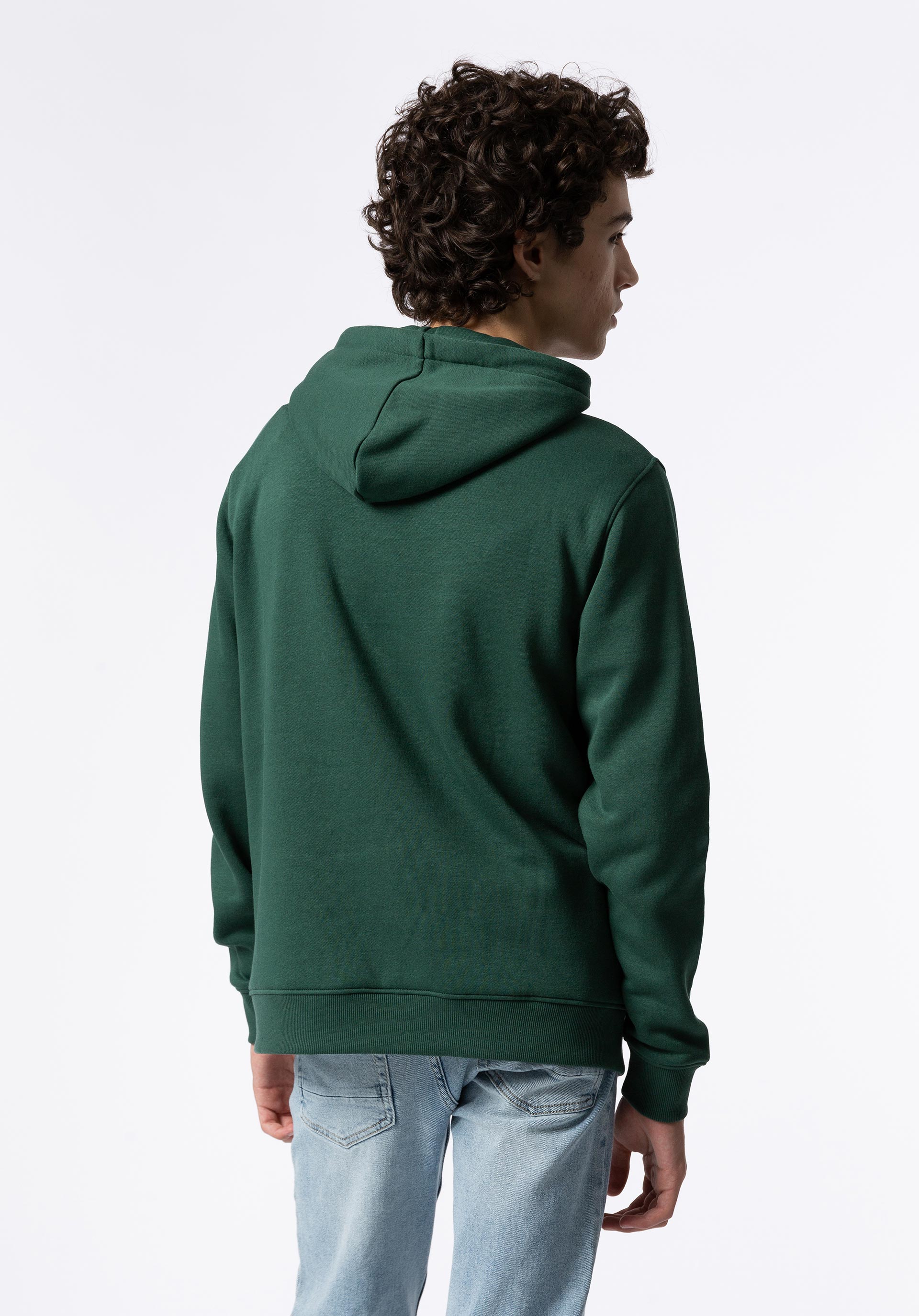 Hoodie com Estampado Frontal