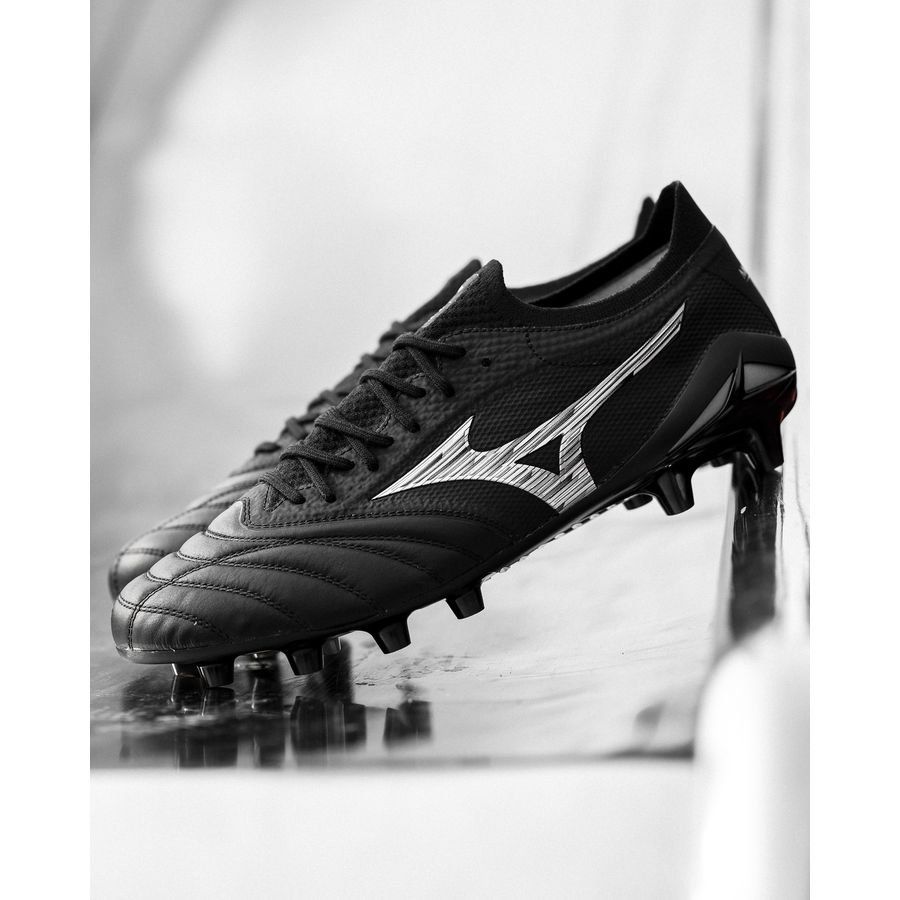 Mizuno Morelia Neo IV Beta Made in Japan FG/AG Unlimited Black - Noir/Argent/Noir