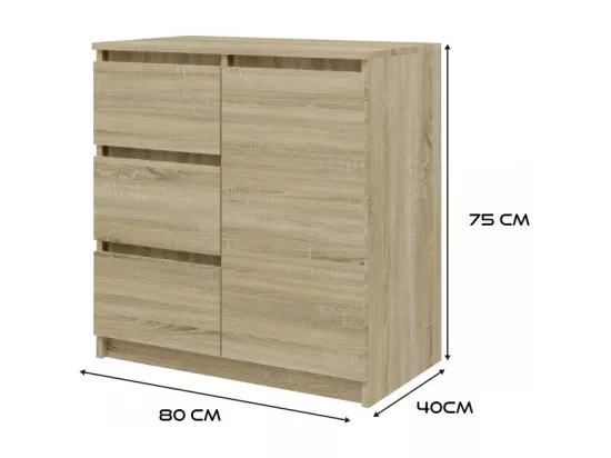 Commode Malwa 1D3S SONOMA
