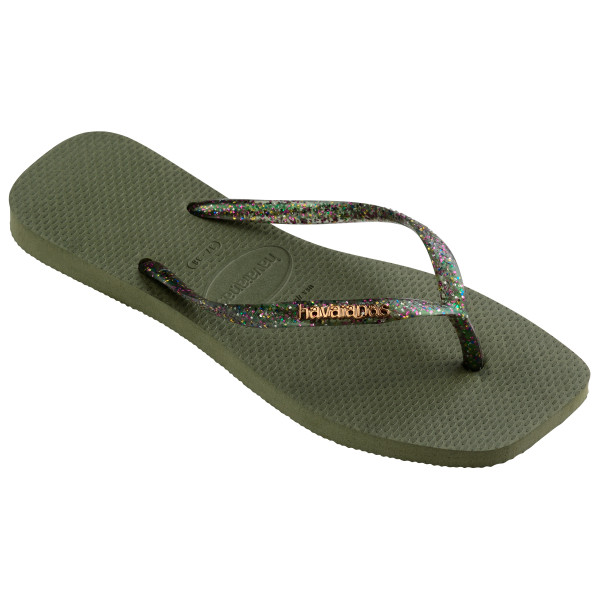 Havaianas - Women's Slim Square Logo Metallic - Sandales