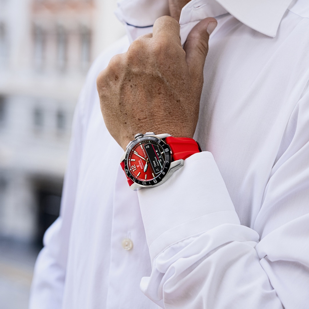 Festina Connected D Titan Rot Ø 44 mm