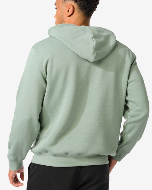 hoodie homme vert