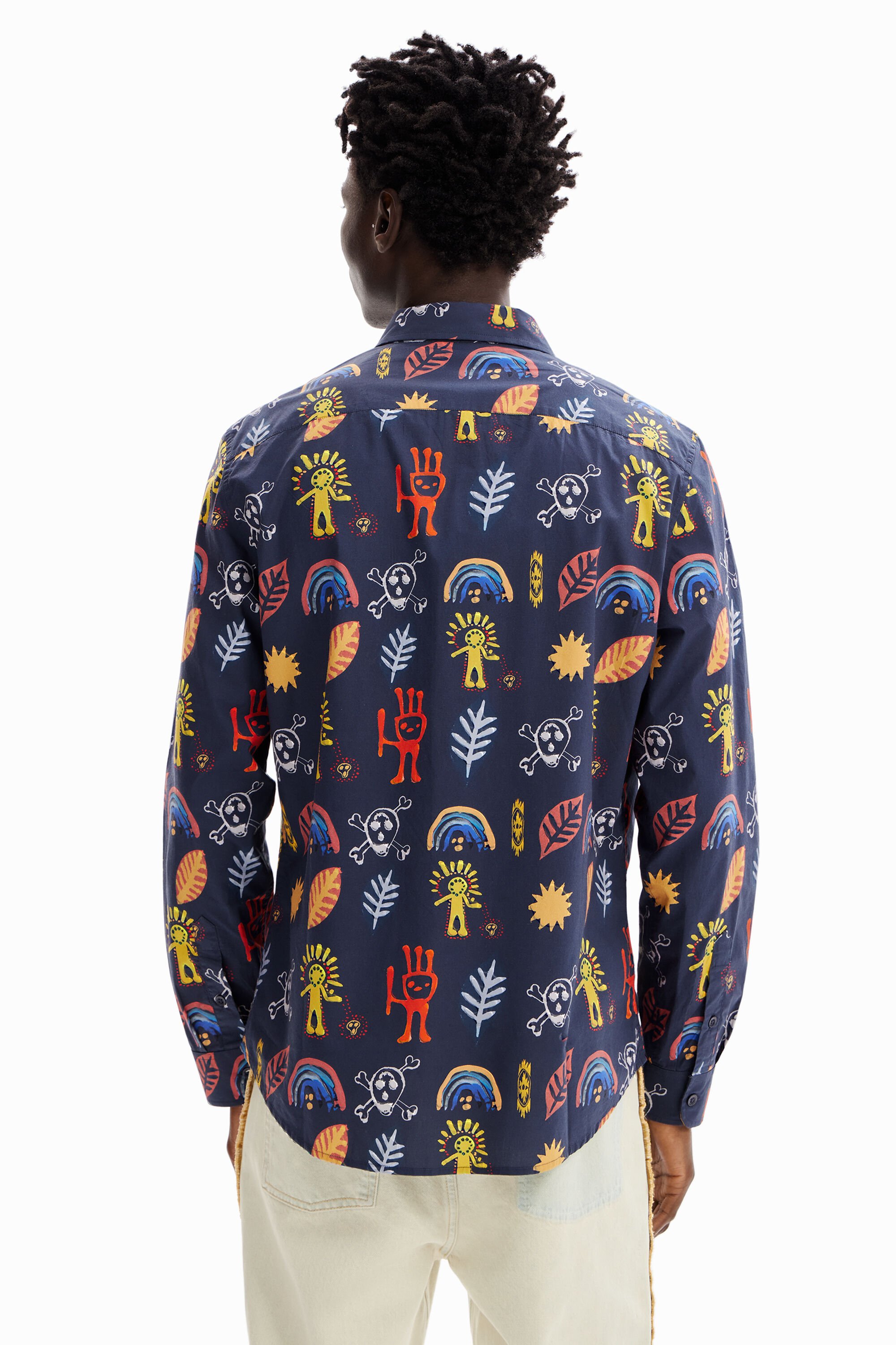 Chemise popeline arty