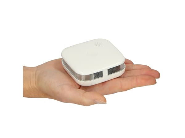 Alecto SA50, Optisk detector, Trådløs, Hvit, Hjem, Kontor, Plast, 85 dB