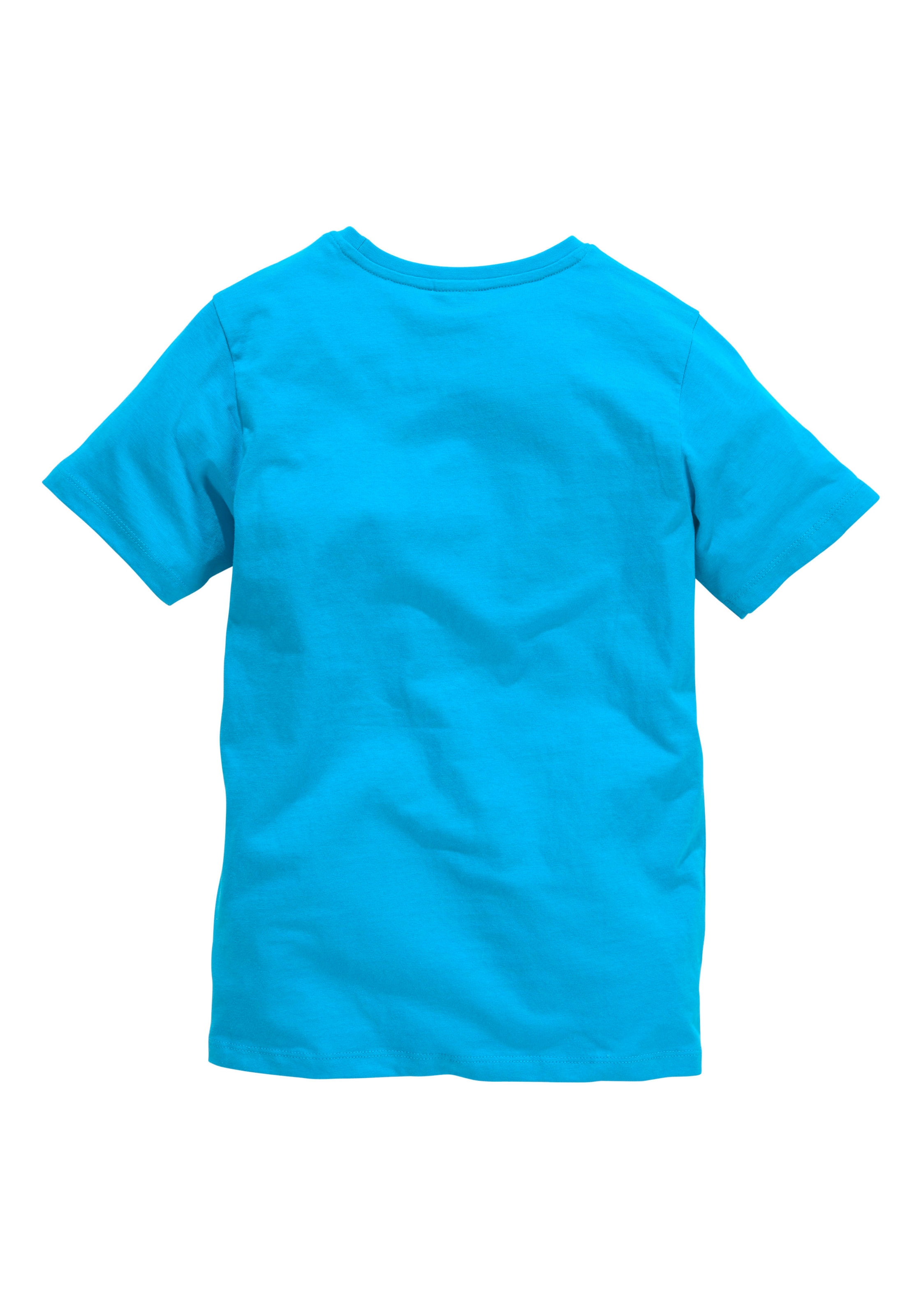 KIDSWORLD T-Shirt »mit Spruch: NICHT DEIN ERNST«, Kurzarm,  Basic-Passform,  mit trendigem Aufdruck