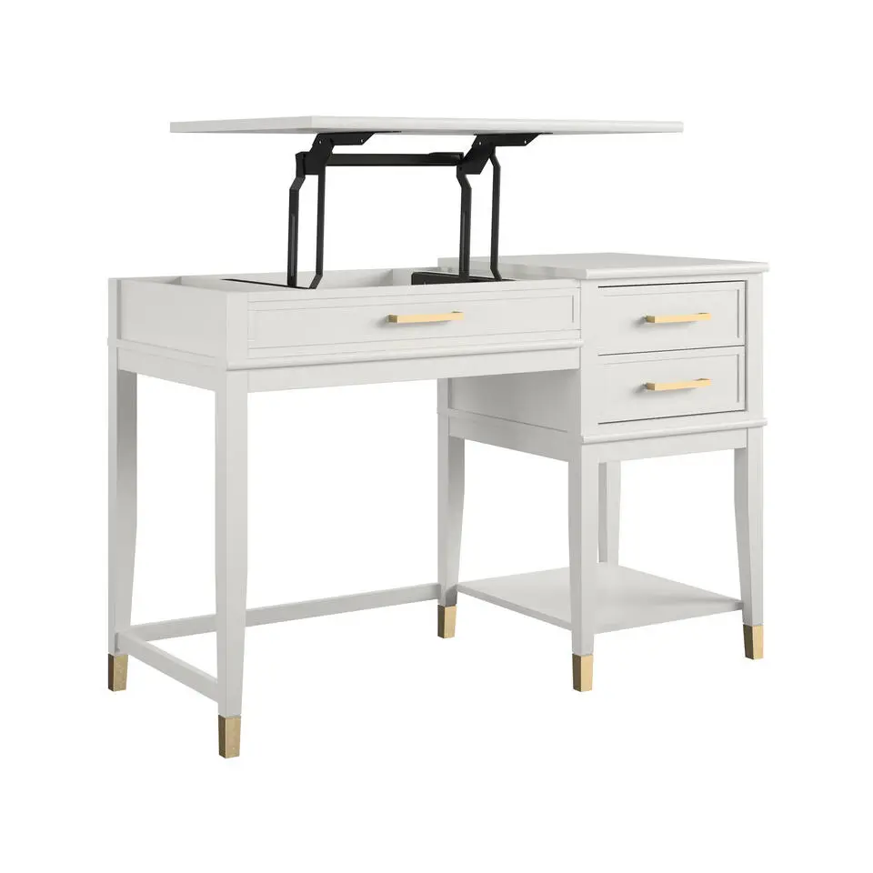 Westerleigh - Bureau met lifttop in wit MDF