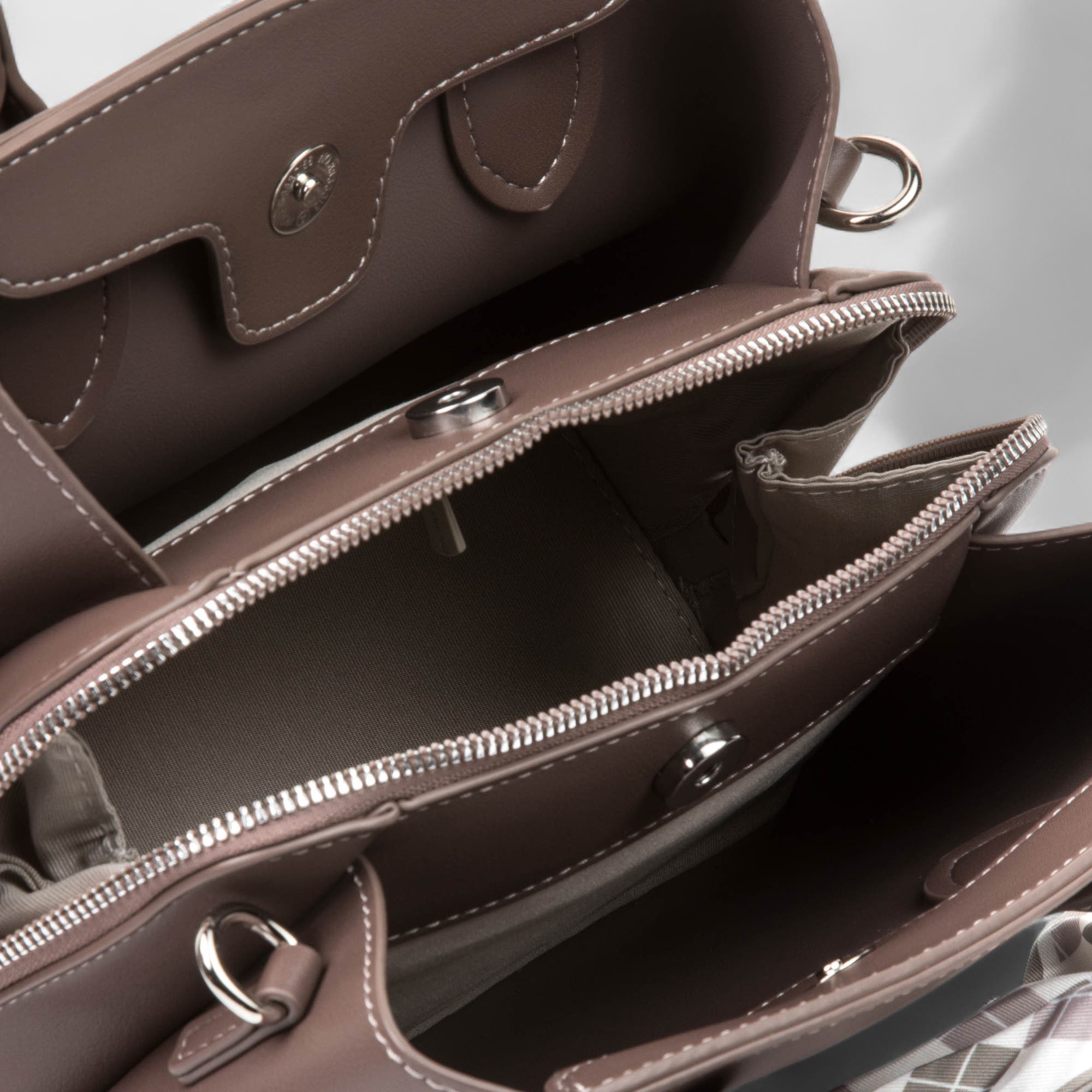 Sac à main marron