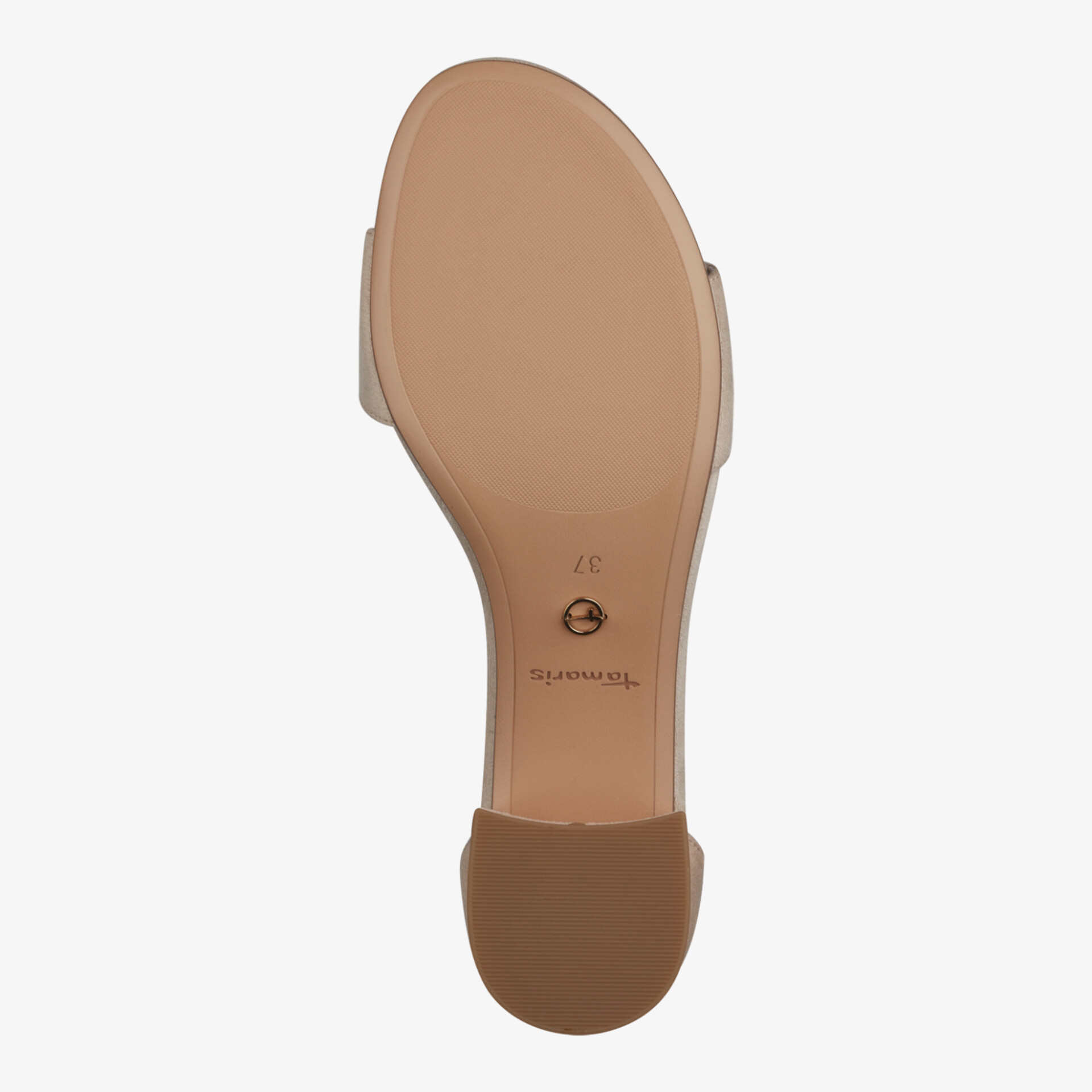 Tamaris Damen Riemchensandalen beige