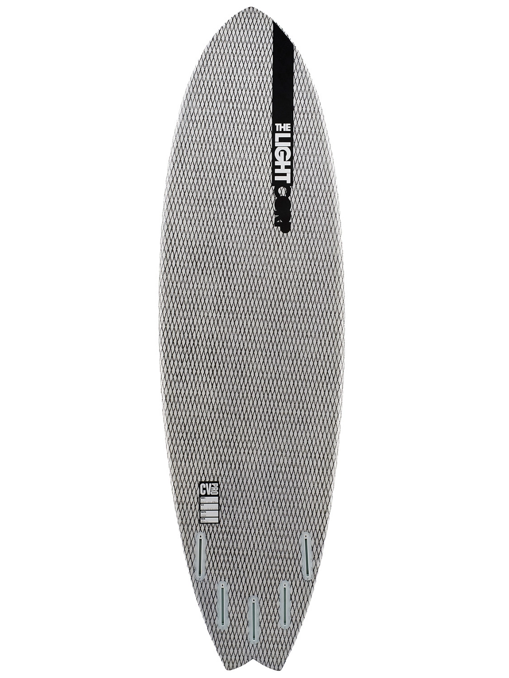 Light Microlog 2.0 Cv Pro Epoxy Future 6'4 Surfboa white